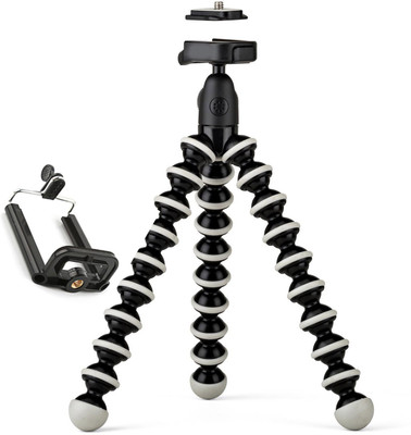 

ALLMUSIC fully flexible TRIPOD high grade tripod selfie stick/mobile camera holder/dslr holder/video shooting gorillpod 10" Flexible Foldable GIF-34 Tripod, Tripod Kit(MULTICLOUR, Supports Up to 1.5)