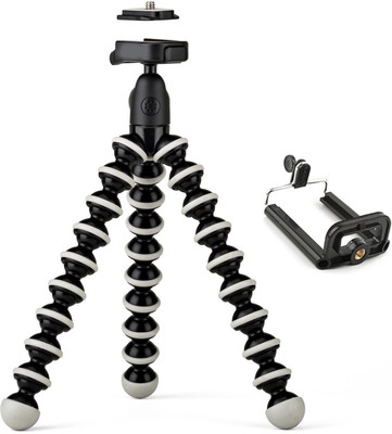 

ALLMUSIC MOBILE STAND/CAMERA STAND With Mobile Attachment For DSLR, Action Cameras Tripod, Tripod Kit(MULTICLOUR, Supports Up to 1.5)