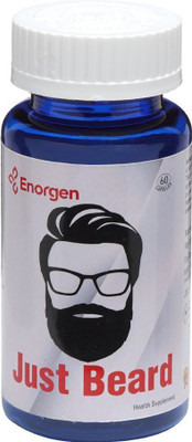 

ENORGEN Just Beard - For Thick & Smart Beard Vitamins Formula - 60 Veg. Capsules(660 mg)