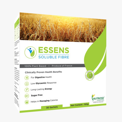 

ESSENS SOLUBLE FIBRE 30 STICK PACKS OF 5 GRAMS EACH(150 g)