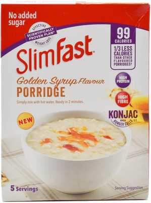 

SlimFast Golden Syrup Flavour Porridge - 145g (5 x 29g)(145 g)