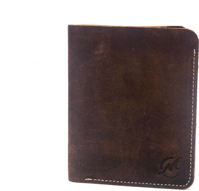 

Modello Crafts Men Brown Genuine Leather Wallet(8 Card Slots), Dark tan