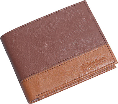 

Italiansheer Men Casual Tan, Brown Artificial Leather Wallet(5 Card Slots), Brown;tan