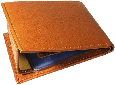 

rozvolt Men Casual Tan Artificial Leather Wallet(8 Card Slots)