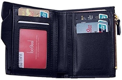 

Bogesi Men Blue Artificial Leather Wallet(6 Card Slots)