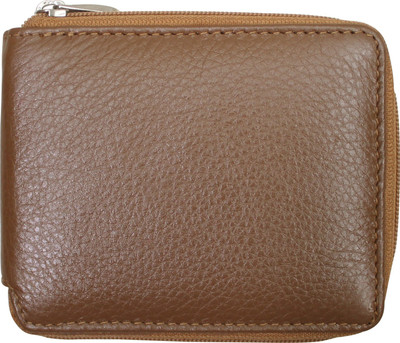 

Shankar Produce Men Casual Brown Genuine Leather Wallet(6 Card Slots), Tan
