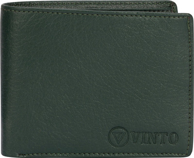 

Vinto Boys Casual Green Artificial Leather Wallet(4 Card Slots)
