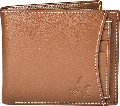 

Skin N' Hue Men Casual Brown Genuine Leather Wallet(6 Card Slots)