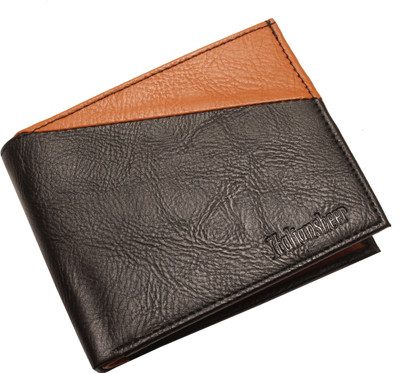 

Italiansheer Men Casual Black, Tan Artificial Leather Wallet(5 Card Slots)