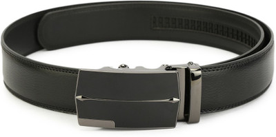 

Pacific Gold Men Casual Black Genuine Leather Belt