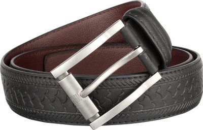 

Uzfar Men Formal Black Texas Leatherite Belt