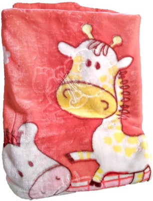

Aryas Animal  Fleece Blanket(Polyester, Red