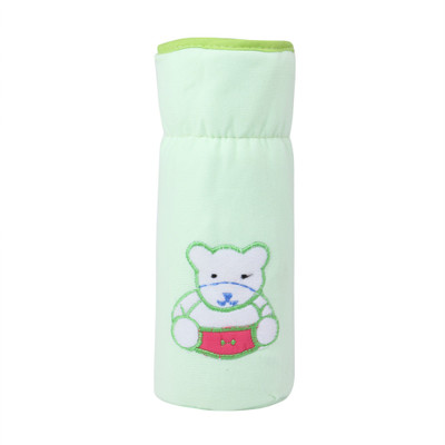 

ALEMKIP Newborn Baby Feeding Green Panda Bottle Cover With Soft & Attractive Cartoon Bottle Cover(Green