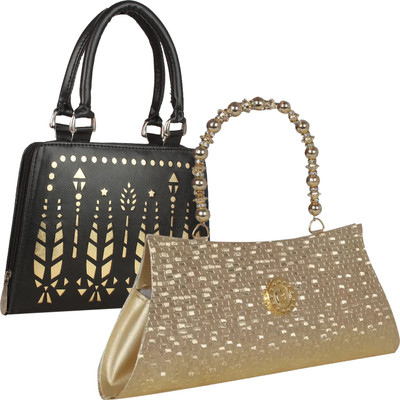 

Element Cart Casual, Formal, Party Multicolor Clutch