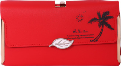 

SH0PMAX Party Red Clutch
