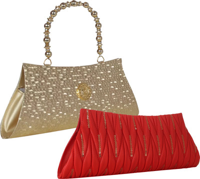 

Element Cart Casual, Formal, Party Multicolor Clutch