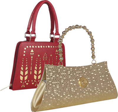 

Element Cart Casual, Formal, Party Multicolor Clutch