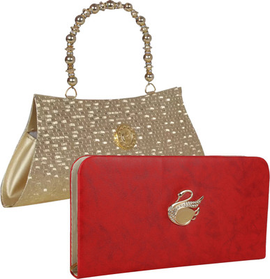 

Element Cart Casual, Formal, Party Multicolor Clutch