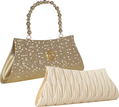 

Element Cart Casual, Formal, Party Multicolor Clutch