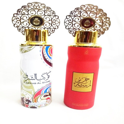 

ARABIYAT KAWKAB AL SHARQ AND LAMSAT HARIR Perfume Body Spray - For Men & Women(400 ml, Pack of 2)