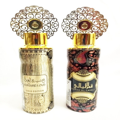 

ARABIYAT KHASHAB AND OUD GOLD EDETION AND QAMAR AL LAYALI Perfume Body Spray - For Men & Women(400 ml, Pack of 2)