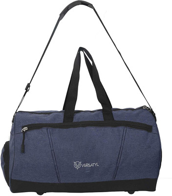 

VERSATYL Unisex Gym Duffel Bag with Shoe Compartment (Blue) Travel Duffel Bag(Blue)