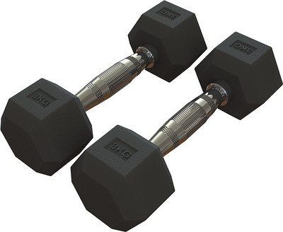 

Pioneer Hex ( 3 kg pair ) Fixed Weight Dumbbell(3 kg)