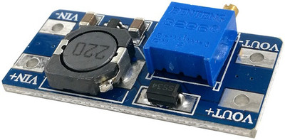 

PrimeRobotics MT3608 2A Max DC-DC Step Up Power Module Booster Power Module Educational Electronic Hobby Kit