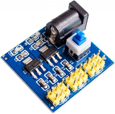 

PrimeRobotics 3.3V 5V 12V Multi Output Voltage Conversion DC-DC 12V to 3.3V 5V 12V Power Module Educational Electronic Hobby Kit