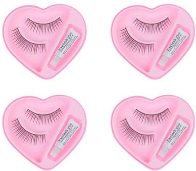 

Gjshop False Eye lashes(Pack of 4)