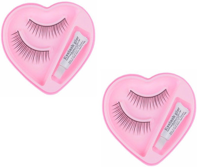 

param Eyelashes With Glue 2 Pair(Pack of 2)
