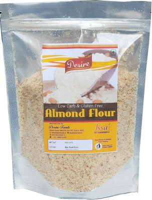 

Desire Foods Almond Flour, 200 Grams [Gluten-Free, Low-carb, Un-blanched](200 g)