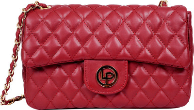 

Lino Perros Women Casual Red PU Shoulder Bag
