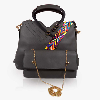 

everything traders Hand-held Bag(Grey)