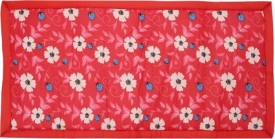 Kala Darshan Crafts Bazaar Cotton Chatai Mat(Red, Extra Large)