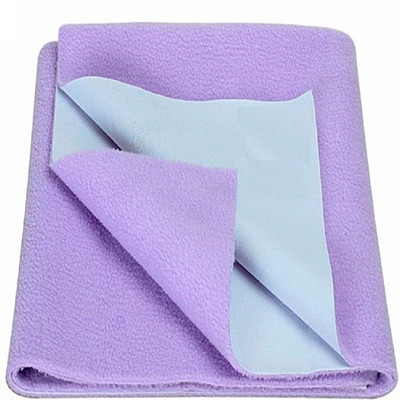 

EasyShop Cotton, Rubber, Rexin Baby Bed Protecting Mat(Purple