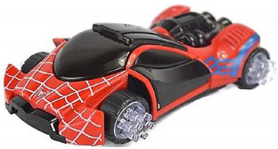 

Sakshi Enterprises The Amazing Spider-Man Car With 3d Light and Music(Red, Black)