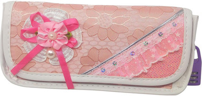 

Parteet Pouch Pouch Art Canvas Pencil Box(Set of 1, Multicolor)