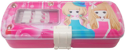 

Parteet Pencil Box Pencil Box Art Metal Pencil Box(Set of 1, Multicolor)