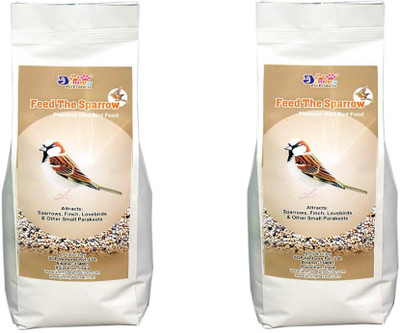 

JiMMy Bird Food Sparrow 4000 g Dry Bird Food(Pack of 2)