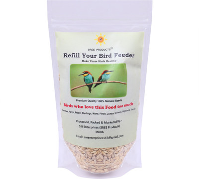 

SREE PRODUCT Organic Natural Fresh Raw Barley Seeds (Jau) High energy food 400 g Dry Bird Food
