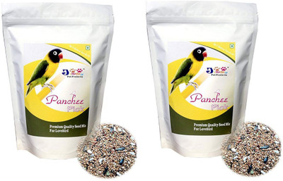 

JiMMy Bird Food Love Bird 900 g Dry Bird Food(Pack of 2)