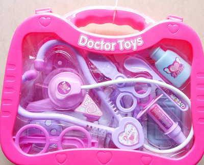 

rgb group Group Doctor Set 13 pcs with Suitcase for Kids 3+ (Pink Color)