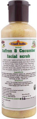 

Khadi India Santosh Saffron & Cucumber Facial Scrub (210 ml) Scrub(210 ml)