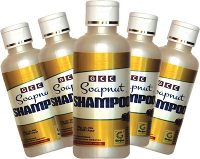 

Girijan Naturally Pure Soapnut Shampoo Bottel 80 ml (Pack of 5)(400 ml)