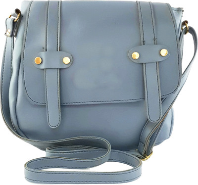 

Ferishta Women Casual Blue Rexine Sling Bag