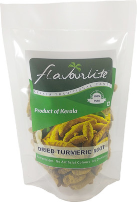 

Flavourlite Dried Turmeric Stick Organic 100% Natural High Quality (Haldi Sabut, Whole Haldi)(100 g)