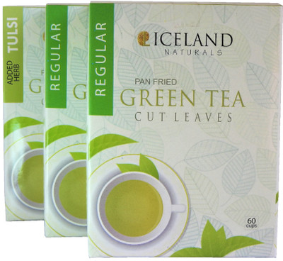 

ICELAND NATURALS Broken leaves Tulsi, Unflavoured Green Tea(100 g, Pouch)