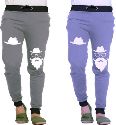 WellFitLook Printed Men Multicolor Track Pants