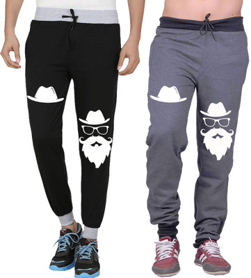 WellFitLook Printed Men Multicolor Track Pants